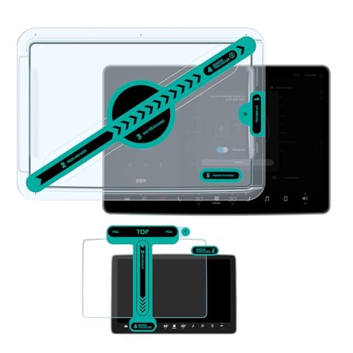 ESR Center Console and Rear Touchscreen Tempered Glass Screen Protector for Tesla Model 3 Highland 2024, Matte Glass Film with Alignment Kit, Scratch and Shock Resistant, Bubble-Free product image