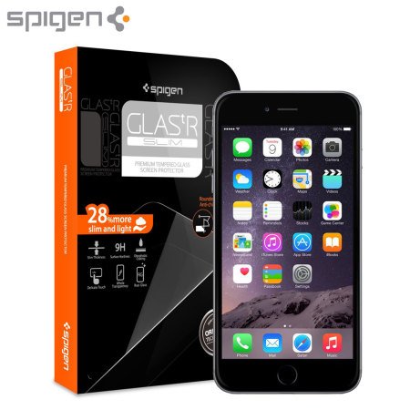 Spigen iPhone 6s Plus Screen Protector Tempered Glass / 9H Hardness for iPhone 6s Plus / 6 Plus product image