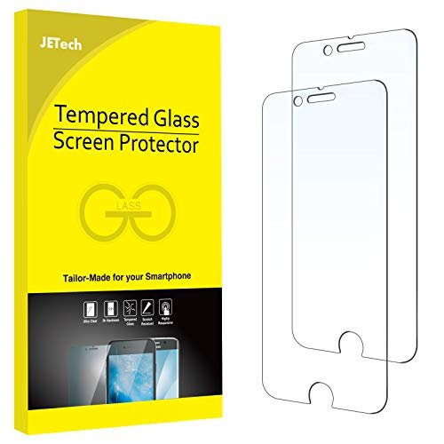 JETech Screen Protector for iPhone 8 Plus and iPhone 7 Plus 5.5-Inch, Tempered Glass Film, 2-Pack product image