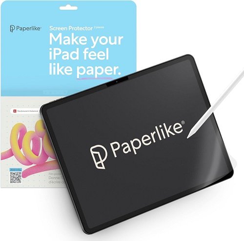 Paperlike 2.0 (2 Pieces) for iPad Pro 11" (2020/21/22) & iPad Air 10.9" (2020/22) - Matte Screen Protector for Drawing, Writing, and Note-taking like on Paper product image