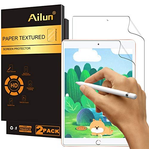 Ailun 2 Pack Paper Textured Screen Protector for iPad 9/8/7, 10.2 Inch product image