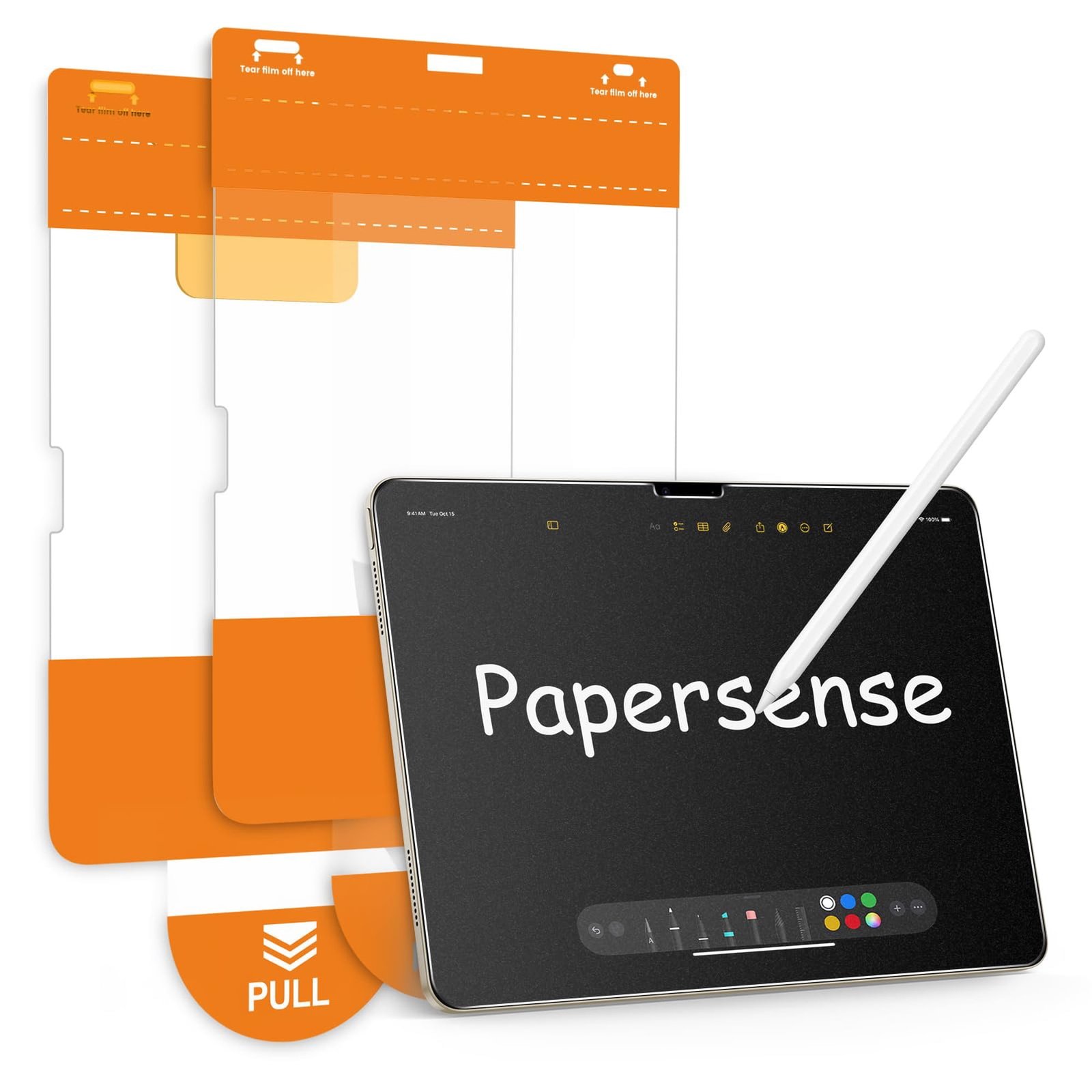 OMOTON PAPERSENSE Paper Screen Protector for iPad Air 13 M4/M3/M2, Matte product image