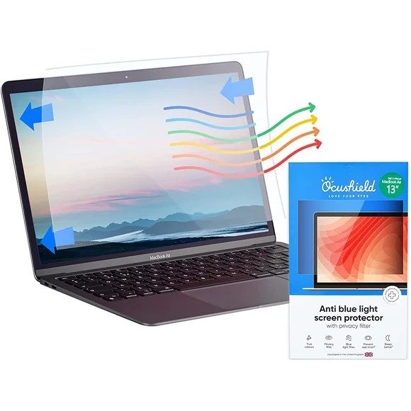 Ocushield Blue Light + Privacy Screen Protector for MacBook Air 13 inch (A1932/A2179) product image