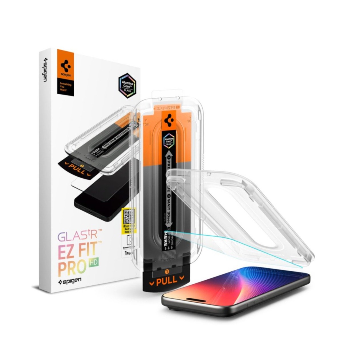 Spigen Glas.tR EZ Fit (2-Pack) product image