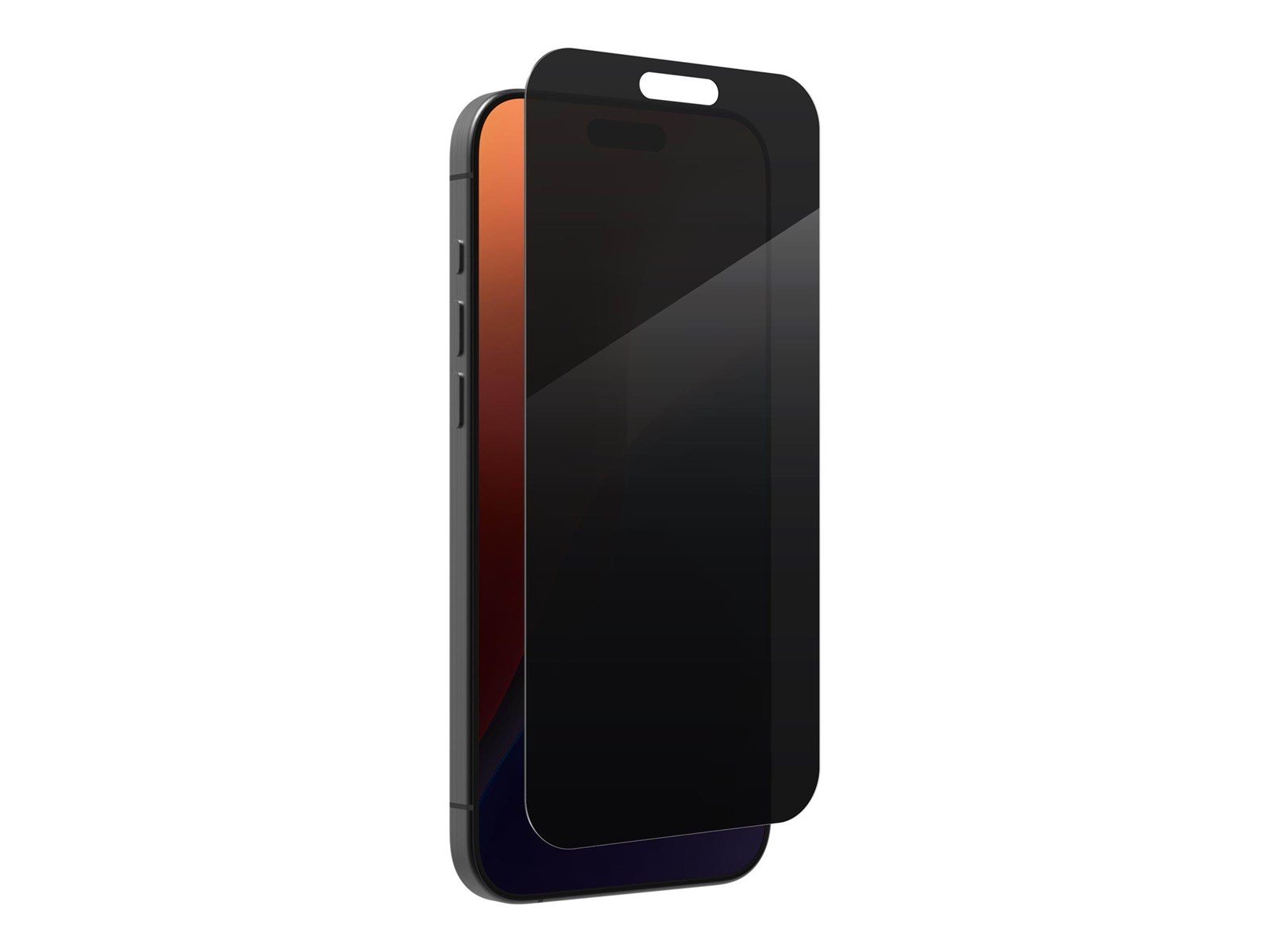 ZAGG Glass Elite Privacy Screen Protector for iPhone 16/15 – 2-Way Privacy Filter, Ultra-Strong Tempered Glass, 5X Stronger, InvisibleShield, Smudge-Free, Easy Install product image